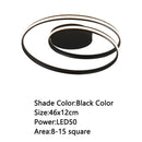 Modern Ceiling Lights For Living Room Bedroom Study Room dinning room White /black/gold color surface mounted Ceiling Lamp