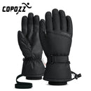 COPOZZ男女滑雪手套 超轻防水保暖冬季手套 滑雪板手套 摩托车骑行防风手套
