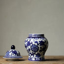Jingdezhen porcelain hand painted blue and white porcelain general tank new Chinese decoration classical home  study decoration