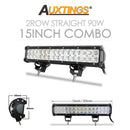 Auxtings 12'' 22'' 20inch 12V 24V offroad led light bar Spot Flood Combo 20'' 126W led Work Light for Jeep Car 4WD Truck SUV ATV