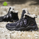 RAX 男女徒步靴 抓绒冬季雪地靴 运动鞋 男士登山鞋 徒步鞋