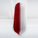 My Hero Academia Todoroki Shoto Wig Boku no Hero Academia Long Red and White Hair Halloween Party Cosplay Wigs + Wig Cap
