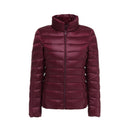 Winter Women Ultralight Thin Down Jacket White Duck Down Jackets Full Sleeve Warm Coat Parka Female Portable Outwear
