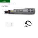 Mini Cordless Grinder Electric Drill 3Speed Adjustable Engraving Pen Cutting Polishing Rotary Tool With Dremel Accessories