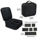 New Women Makeup Large Capacity Cosmetic Bag Beauty Salon Tattoos Nail Art Tool Bin Case