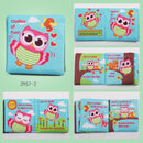 Baby Rattles Mobiles Toy Soft Animal Cloth Book Newborn Stroller Hanging Toy Bebe Early Learning Educate Baby Toys 0 12 Months