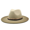 2020 Winter Autumn Imitation Woolen Women Men Ladies Fedoras Top Hat Jazz Caps European American Round Caps Bowler Hats