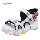 Aphixta Big Size 42 Wedge Heels Women&