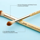 Jessup brushes 15pcs Bamboo makeup Brushes Delicate eye brochas maquillaje Professional Concealer Eyeshadow Eyeliner Beauty T137