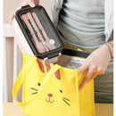 Double Stainless Steel lunch box for kids japanese snack box insulated lunch container food storage containers for hot food