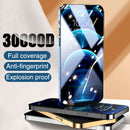 New Full Cover Tempered Glass On For iphone 13 12 11 Pro Max Screen Protector Curved Edge Glass On iphone 12 X XR XS 7 8 Glass