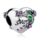 BELAWANG DIY Silver Beads Fit Original Charm Bracelet 925 Sterling Silver Charm Enamel Lotus Flower Bead Fashion Jewelry