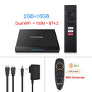 Global Mecool KM6 豪华版 Amlogic S905X4 电视盒 Android 10 4G 64GB 32G 谷歌认证 支持 Wifi6 BT1000M 机顶盒