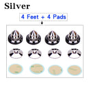 HIFIDIY LIVE 4 Sets or 4 PCS speakers Stand Feet Foot Pad Pure copper silver loudspeaker box Spikes Cone Floor Foot Nail M28*26