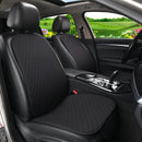 Summer Car Seat Cover Protector Auto Flax Front Back Rear Backrest Linen Seat Cushion Pad for Automotive Interior Truck Suv Van