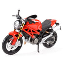Maisto 1:12 R 1200 GS S 1000 RR ZX-10R Z900RS H2 R CBR600RR Diavel Carbon Monster 696 合金摩托车模型玩具