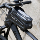 Bike Bag Frame Front Top Tube Cycling Bag Reflective Waterproof 7.0in Phone Case Touchscreen Bag MTB Pack Bicycle Accessories