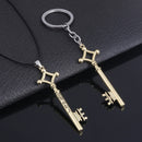 Wholesale Attack On Titan Keychain Anime Shingeki No Kyojin Wings of Liberty Scout Legion Emble Eren Key Pendant Keyring Jewelry