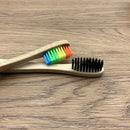 50/40/30-pack Bamboo Toothbrush Adults Soft Bristles Biodegradable Plastic-Free Toothbrushes Low Carbon Eco Bamboo Handle Brush