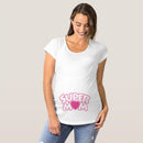 Baby printing Pregnant Women T-Shirt Funny Pregnancy Shirts for Trendy Moms Cute Pattern Print Maternity Shirt Short Sleeve Tops
