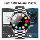 LIGE 2021 New Smart Watch Men Full Touch Screen Sports Fitness Watch Waterproof Bluetooth Call For Android iOS Smartwatch Mens