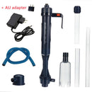 New Aquarium Electric Gravel Cleaner Water Change Pump Cleaning Tools Water Changer Siphon for Fish Tank Water Filter Pump