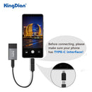 KingDian Portable SSD 120GB 250GB 500GB 1TB External SSD USB3.0 Type C External Solid State Hard Drive For Laptop Desktop