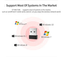Mini USB Wifi Adapter 802.11b/g/n Antenna 150Mbps USB Wireless Receiver Dongle Network Card Laptop PC Lan Wifi Receive Emitter