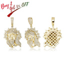 TOPGRILLZ 2020 New "pattern of the make-up"Pendant Chinese Style Hip Hop Fashion Jewelry Iced Out Cubic Zirconia Pendant Gift
