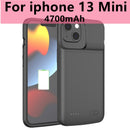 Xilecaly Battery Case for iPhone 13 Pro 12 11 Pro Max Smart Power Bank Charging Charger Cover for iPhone XS Max XR 7 8 Plus SE 2