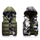 Parent-Child Matching Outfits Camouflage Child Waistcoat Cotton Girls Boys Vest Kids Jacket Children Outerwear For 100-185cm