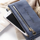 Customized Photo Wallet Personality Fashion Ladies Long Large-Capacity Synthetic Leather Double Zipper Clutch Mother's Day Gift