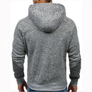 Covrlge Men's Hoodies Patchwork Sweatshirt 2019 New Hot Sale Raglan Hoody Autumn Winter Men's Zipper Sportswear Hoodie MWW180