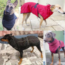 狗户外夹克防水反光宠物外套马甲冬季保暖棉狗服装，适用于中大型犬拉布拉多
