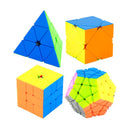 MoYu cubes Meilong 2345 Gift Box 4in1 MoYu Profissional Magic cube 2x2 3x3 4x4 5x5 Speed cube Puzzle cubo magico Educational Toy