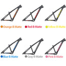 BXT 26er MTB Mountain Bike Frame 14inch Full Carbon Kids Bike Frame 160mm Disc Brake T1000 Carbon Fiber MTB Bicycle Frame 26er