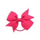 20pcs/lot Grosgrain Ribbon Hair Bands Ponytail Holder Rubber Band For Baby Girls Handmade Hair Rope Scrunchie  Hair Accessories