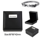 Kalen Gothic Halloween  23cm Chunky Mesh Chain Bracelet For Men Punk Skull Charm Bracelet Stainless Steel Skeleton Accessories J