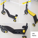 Nadle Children Scooter Tricycle Baby 3 In 1 Balance Bike Ride On Toys Kids Bike