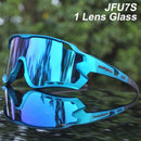 ACEXPNM Polarized Mountain Bike Cycling Glasses Outdoor Sports Cycling Goggles UV400 4 Lens Cycling Eyewear Men Women Sunglasses