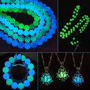 6/8/10mm Natural Stone Luminous Glowing In The Dark Round Beads for Jewelry Making DIY Bracelet Accessories 15inch Mineral Beads