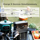 ALLPOWERS 110V 220V 交流电源，纯正弦波便携式发电机，为车载冰箱、电视、无人机、笔记本电脑供电