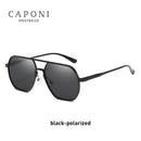 CAPONI 男士太阳镜 变色偏光太阳镜 护眼防紫外线 时尚复古眼镜 gafas de sol BS8692