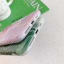 Luxury Marble Phone Case For iPhone 11 12 13 Pro Max XS X XR 7 8 Plus mini Shockproof SE 2020 Soft Silicone Matte Cases Cover