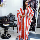 Abaya Dubai Maxi Bazin African Design Loose Dress Robe Gowns Muslim Lady Party European Clothes American Clothing