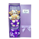 Hot Sale Cute Teddy Bear Stuffed Animal Plush Toy Cartoon Bouquet Gift Box Creative Birthday Valentine&