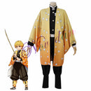 动漫服装 鬼灭之刃cosplay 灶门炭治郎cosplay服装 鬼灭之刃男士和服万圣节服装