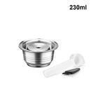 ICafilasSVIP Stianless Steel Reusable Vertuoline Capsule  For Nespresso Vertuo Coffee Filter Espresso For Vertuo Plus
