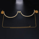 Stonefans Fashion Butterfly Chest Bracket Bra Chain Harness for Women Sexy Bikini Rhinestone Chest Chain Necklace Body Jewelry