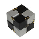 Aluminum Alloy Infinity Cube Fidget Cube Toy for Children Fidget Finger Anti Stress Killing Time Fidget Toys Infinite Cube